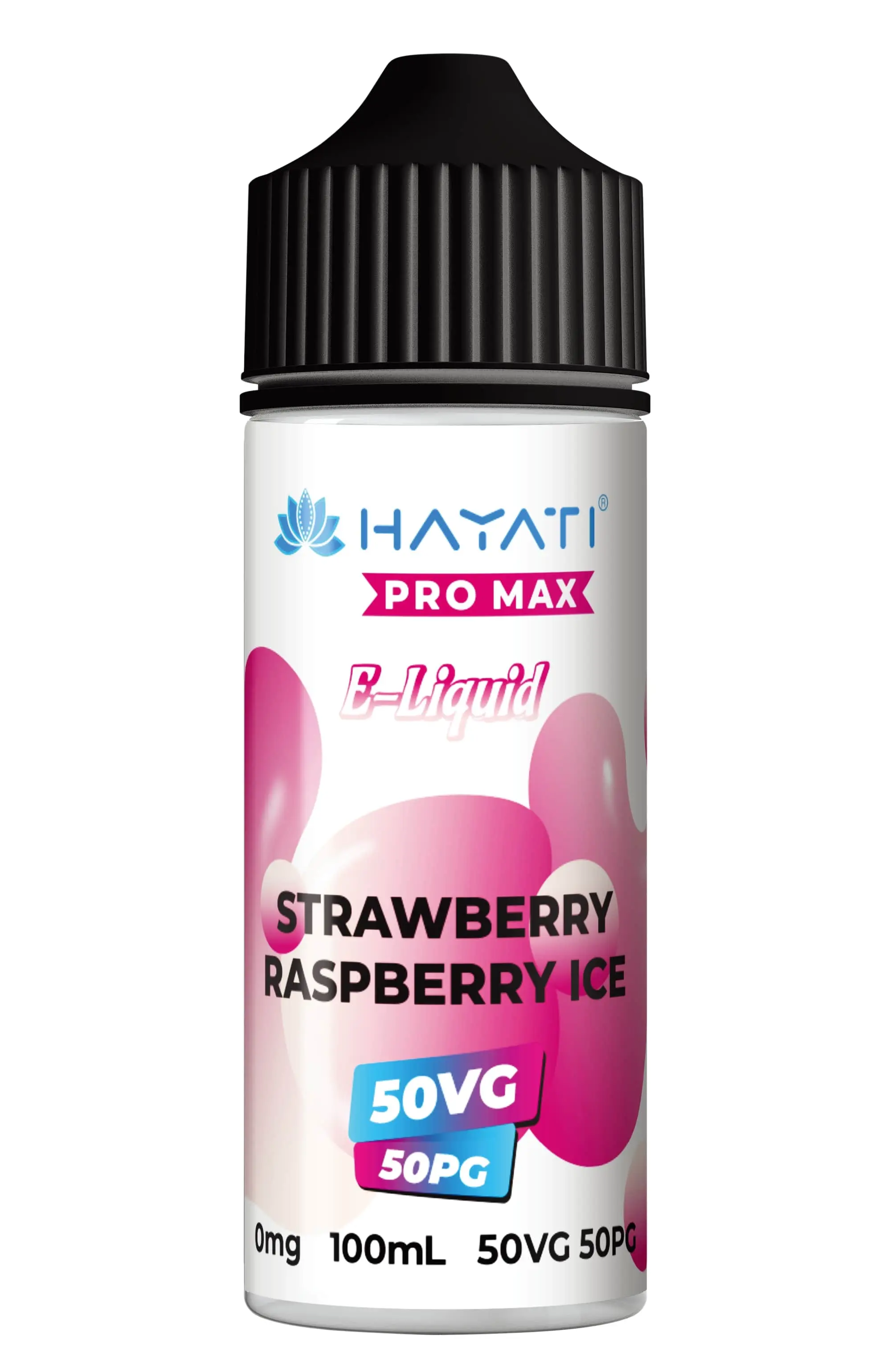  Hayati Pro Max Eliquid 50/50 - Strawberry Raspberry Ice - 100ml 